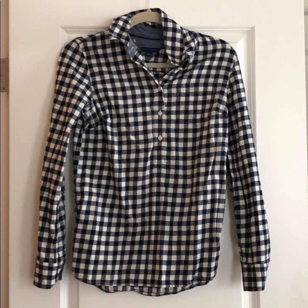 Half button up